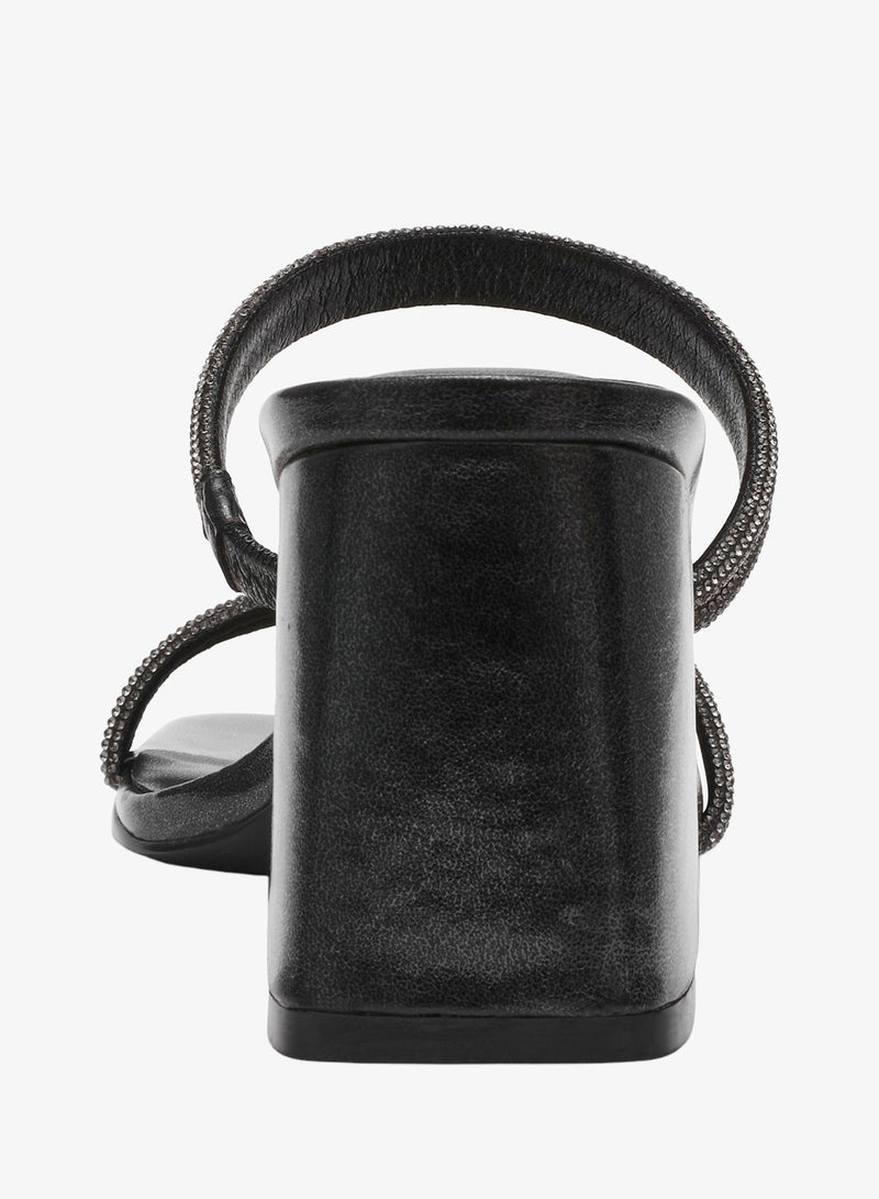 ستيف مادن صنادل سويد صناعي بتفاصيل حجر الراين - Image 3